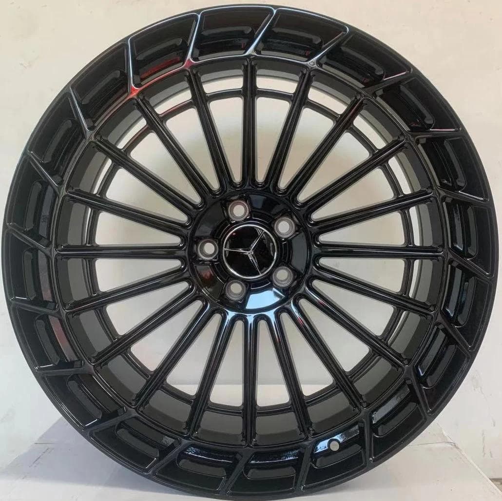19" Inch Mercedes Staggered E Class E550 E350 E300 C Class Rims thumbnail 1